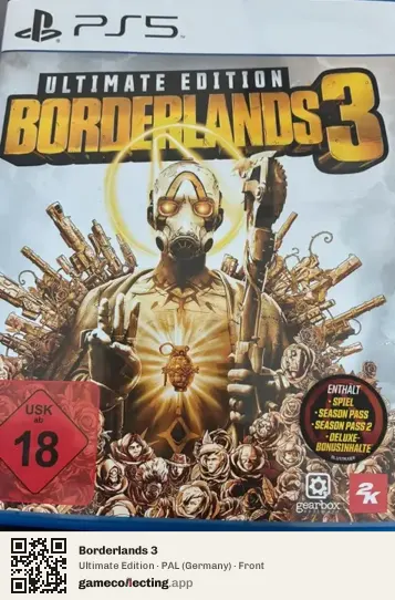 Borderlands 3 PlayStation 5, Germany box front