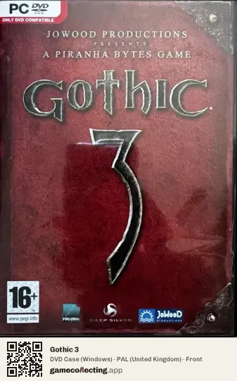 Gothic 3 Computer, United Kingdom box front