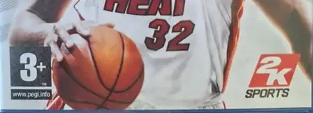 NBA 2K7, the PEGI square on its front