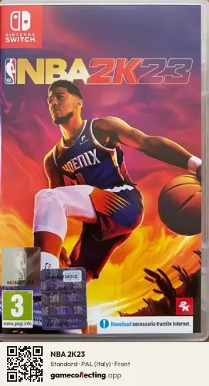 NBA 2K23 Nintendo Switch, Italy box front