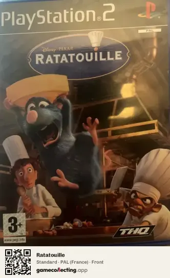 Ratatouille PlayStation 2, France box front