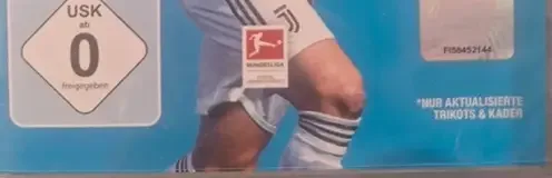 FIFA 19, the USK square on its front