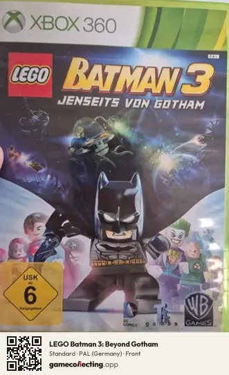 LEGO Batman 3: Beyond Gotham Xbox 360, Germany box front