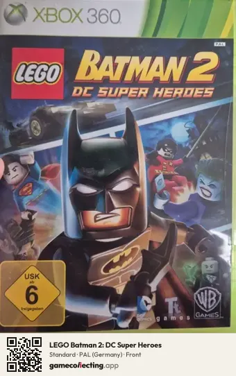 LEGO Batman 2: DC Super Heroes Xbox 360, Germany box front