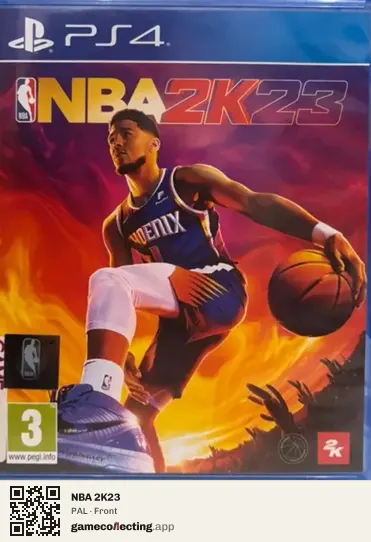 NBA 2K23 PlayStation 4, PAL box front