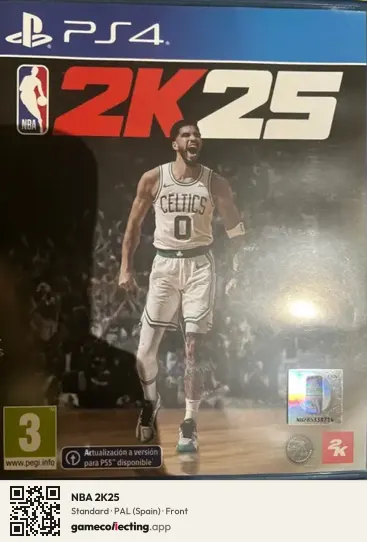 NBA 2K25 PlayStation 4, Spain box front