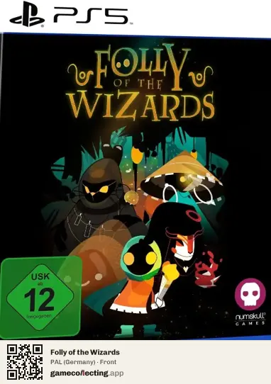 Folly of the Wizards PlayStation 5, Germany box front