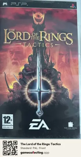 The Lord of the Rings: Tactics PlayStation Portable, PAL box front
