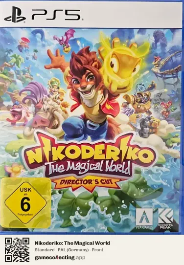 Nikoderiko: The Magical World PlayStation 5, Germany box front