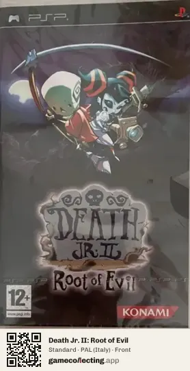 Death Jr. II: Root of Evil PlayStation Portable, Italy box front