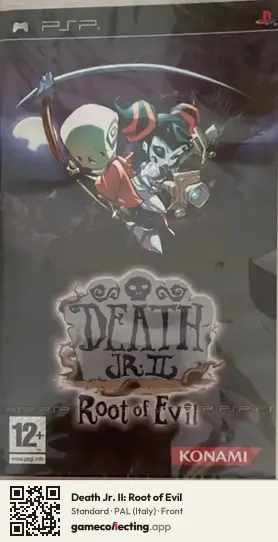 Death Jr. II: Root of Evil PlayStation Portable, Italy box front