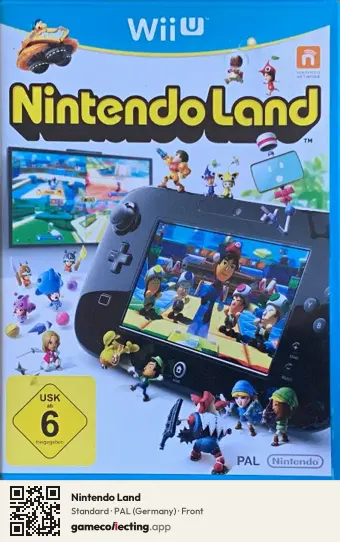 Nintendo Land Nintendo Wii U, Germany box front
