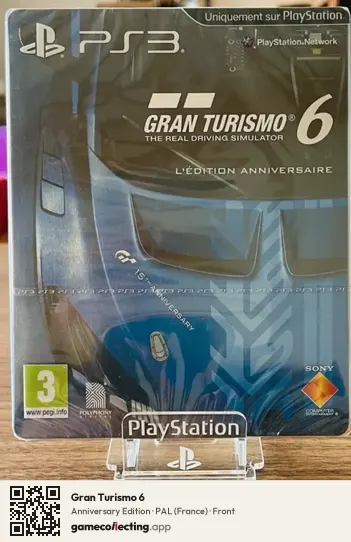Gran Turismo 6 PlayStation 3, France box front