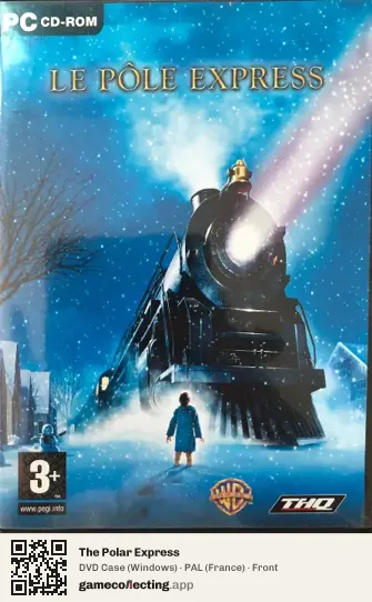 The Polar Express Computer, France box front