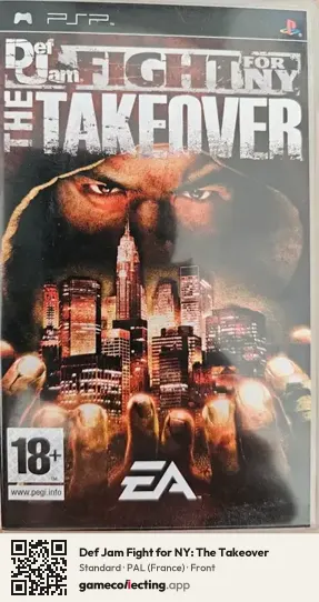 Def Jam Fight for NY: The Takeover PlayStation Portable, France box front