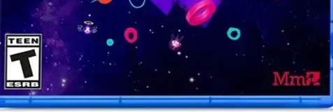 Dreams, the ESRB box on its front