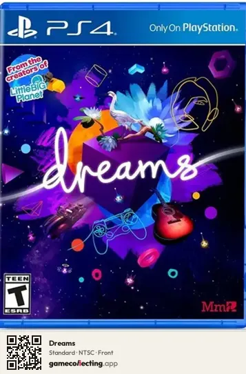 Dreams PlayStation 4, NTSC box front