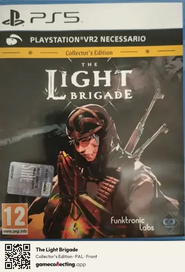 The Light Brigade PlayStation 5, PAL box front