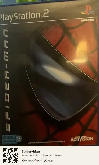Spider-Man PlayStation 2, France box front