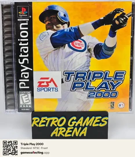Triple Play 2000 PlayStation, NTSC box front