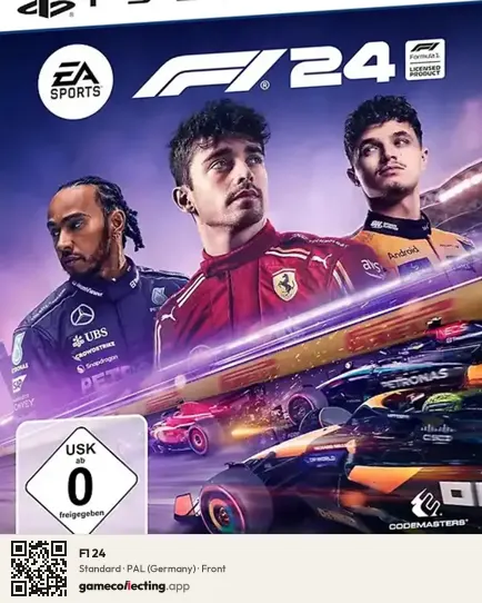 F1 24 PlayStation 5, Germany box front