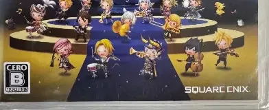Theatrhythm Final Bar Line, the CERO letter on its front