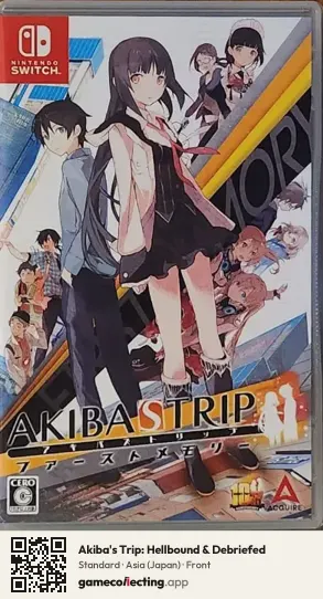 Akiba's Trip: Hellbound & Debriefed Nintendo Switch, Asia box front