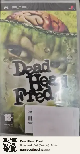 Dead Head Fred PlayStation Portable, France box front