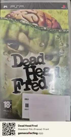 Dead Head Fred PlayStation Portable, France box front