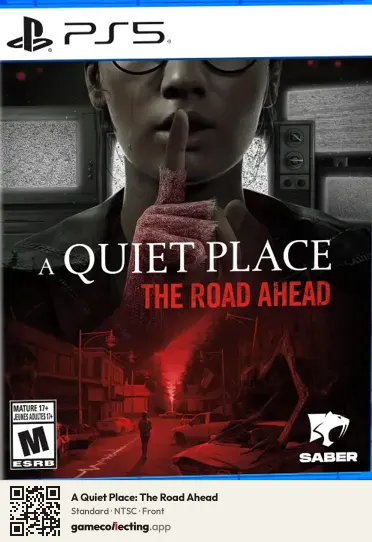 A Quiet Place: The Road Ahead PlayStation 5, NTSC box front