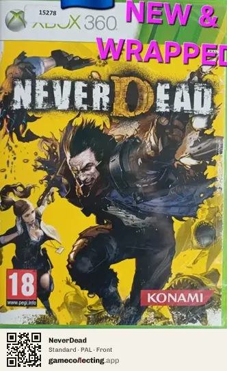 NeverDead Xbox 360, PAL box front