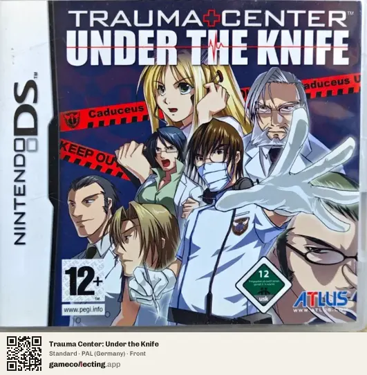 Trauma Center: Under the Knife Nintendo DS, Germany box front