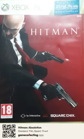 Hitman: Absolution Xbox 360, Spain box front