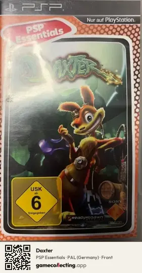 Daxter PlayStation Portable, Germany box front