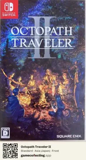 Octopath Traveler II Nintendo Switch, Asia box front