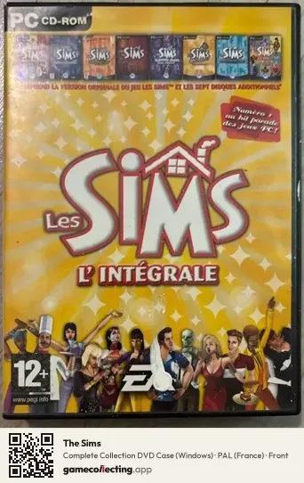 The Sims Computer, France box front