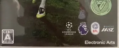 EA Sports FC 26, the CERO letter on its front