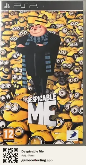 Despicable Me PlayStation Portable, PAL box front