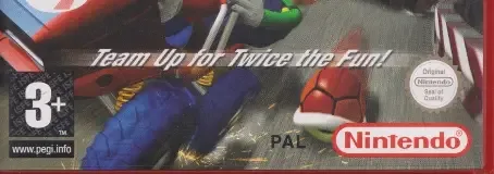 Mario Kart: Double Dash!!, the USK square on its front