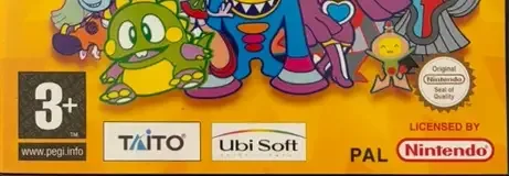 Bust-A-Move 3000, the PEGI square on its front