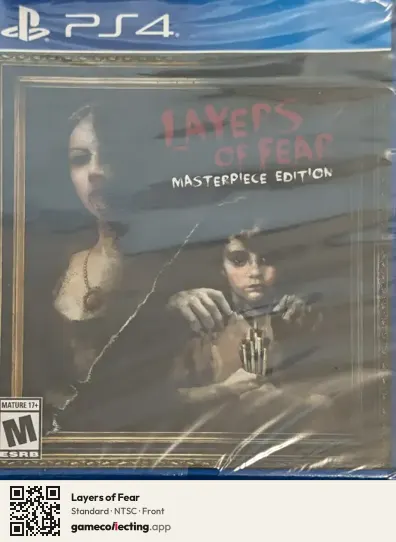Layers of Fear PlayStation 4, NTSC box front
