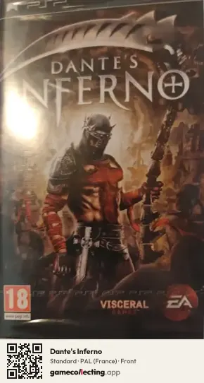 Dante's Inferno PlayStation Portable, France box front