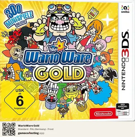 WarioWare Gold Nintendo 3DS, Germany box front
