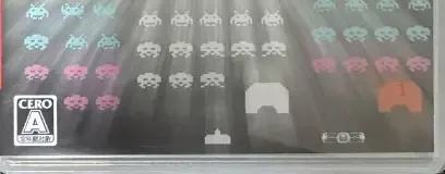 Space Invaders Invincible Collection, the CERO letter on its front