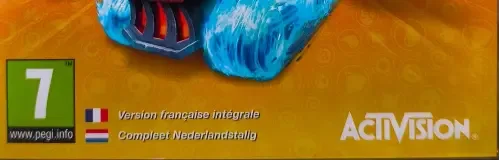 Skylanders: SuperChargers, the USK square on its front