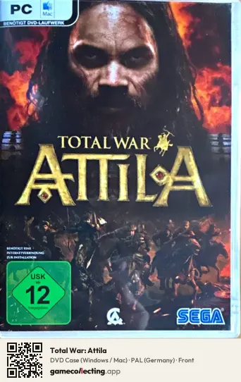 Total War: Attila Computer, Germany box front