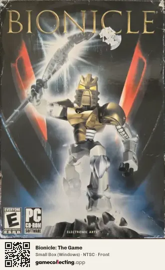 Bionicle: The Game Computer, NTSC box front