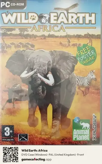 Wild Earth: Africa Computer, United Kingdom box front