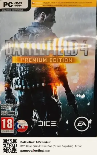 Battlefield 4 Premium Computer, Czech Republic box front