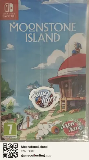 Moonstone Island Nintendo Switch, PAL box front